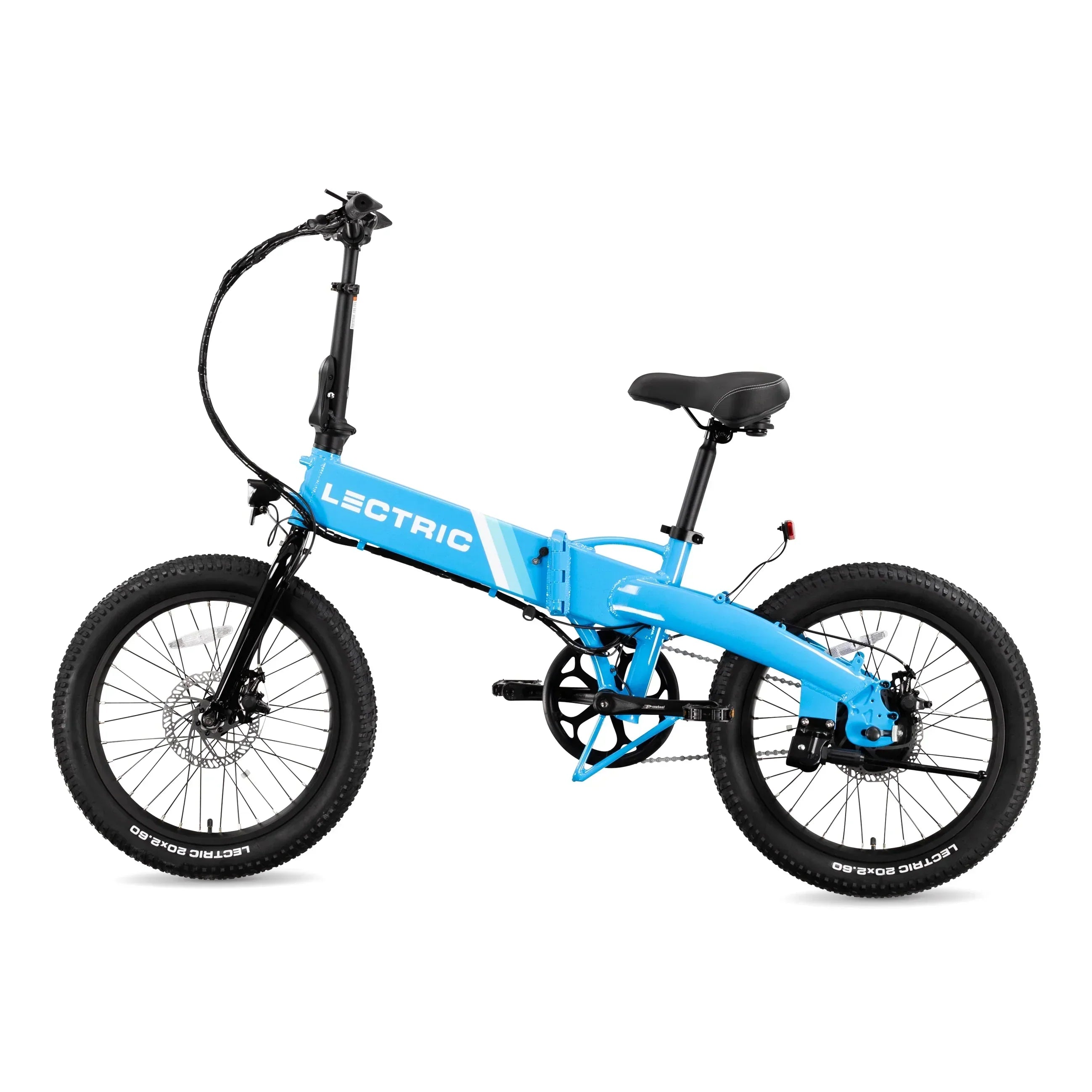 Lectric XP Lite eBike | Adult Folding Electric Bicycle | Best Affordable Lightweight Class 2 Fat Tire Electric Bike in Lectric Blue w/ Pedal Assist
