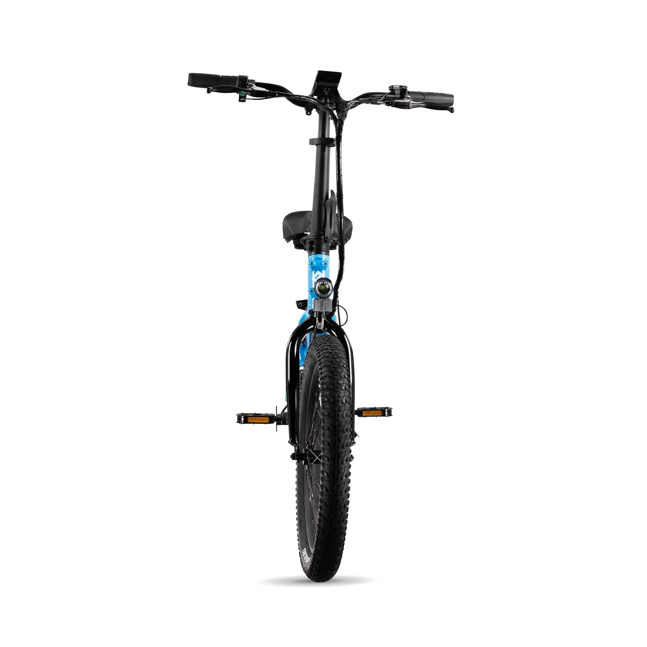 Lectric XP Lite eBike | Adult Folding Electric Bicycle | Best Affordable Lightweight Class 2 Fat Tire Electric Bike in Lectric Blue w/ Pedal Assist